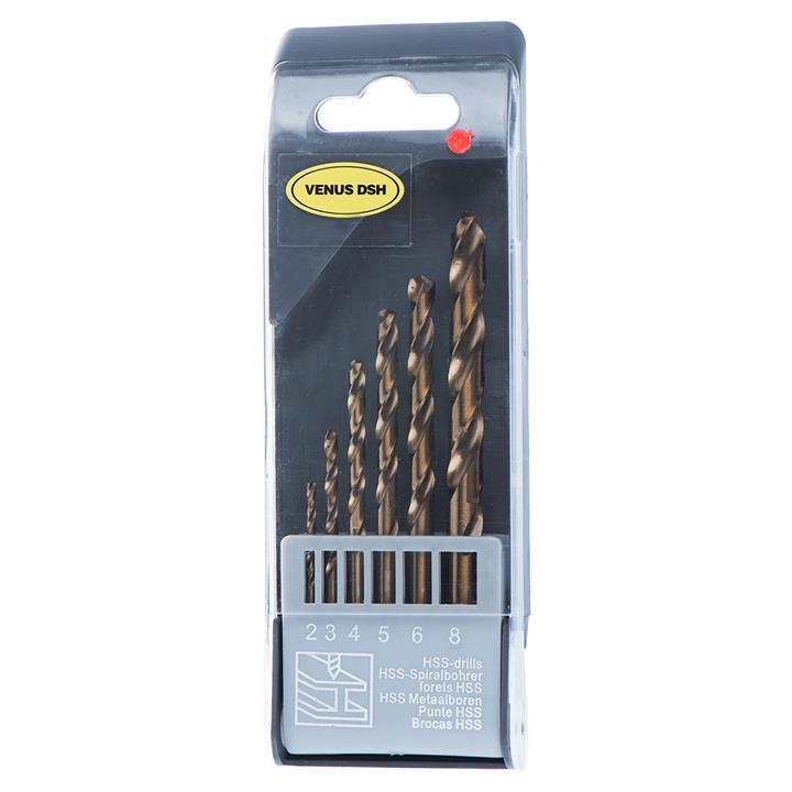 مجموعه 6 عددی مته فلز ونوس دی اس اچ مدل 150104 Venus DSH 150104 Metal Drill Bit 6 pcs Set